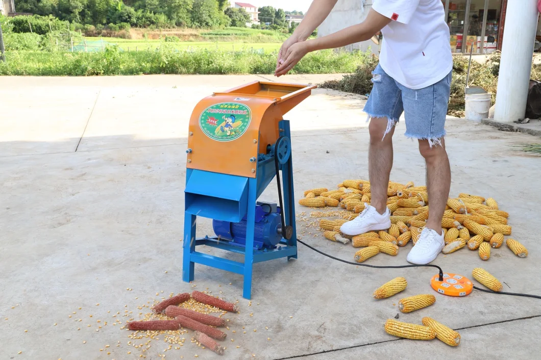 Factory Outlet Household Corn Sheller Machine Mini Farm Use Electric Maize Sheller Corn Thresher for Animal