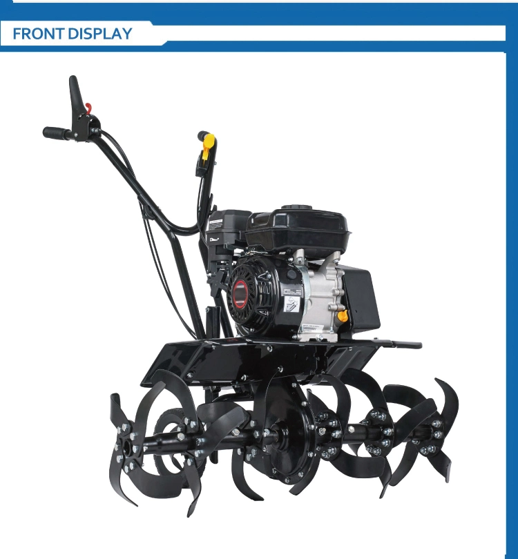 New-Style Rotary 6.5HP Mini 213cc Power Tiller Cultivatorsc