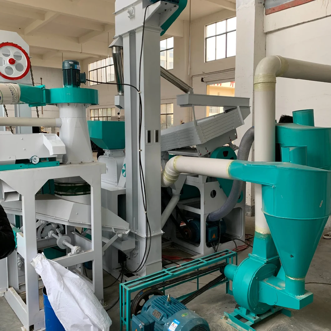 15 Tpd Combined Rice Husk Peeling Machine/Rice Mill Machine