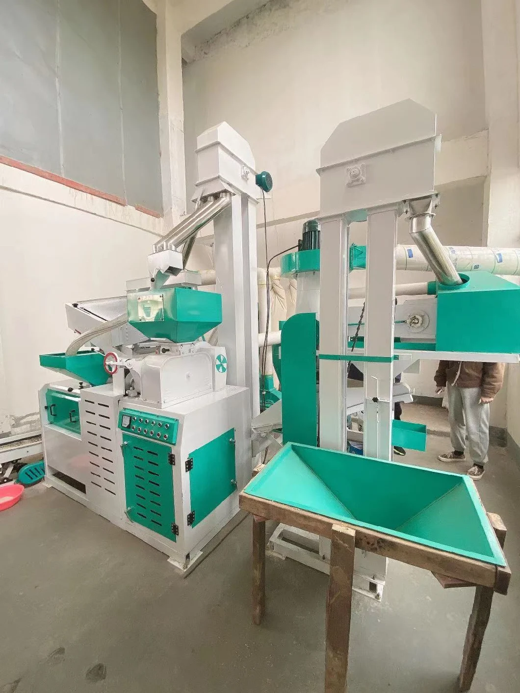 15 Tpd Combined Rice Husk Peeling Machine/Rice Mill Machine