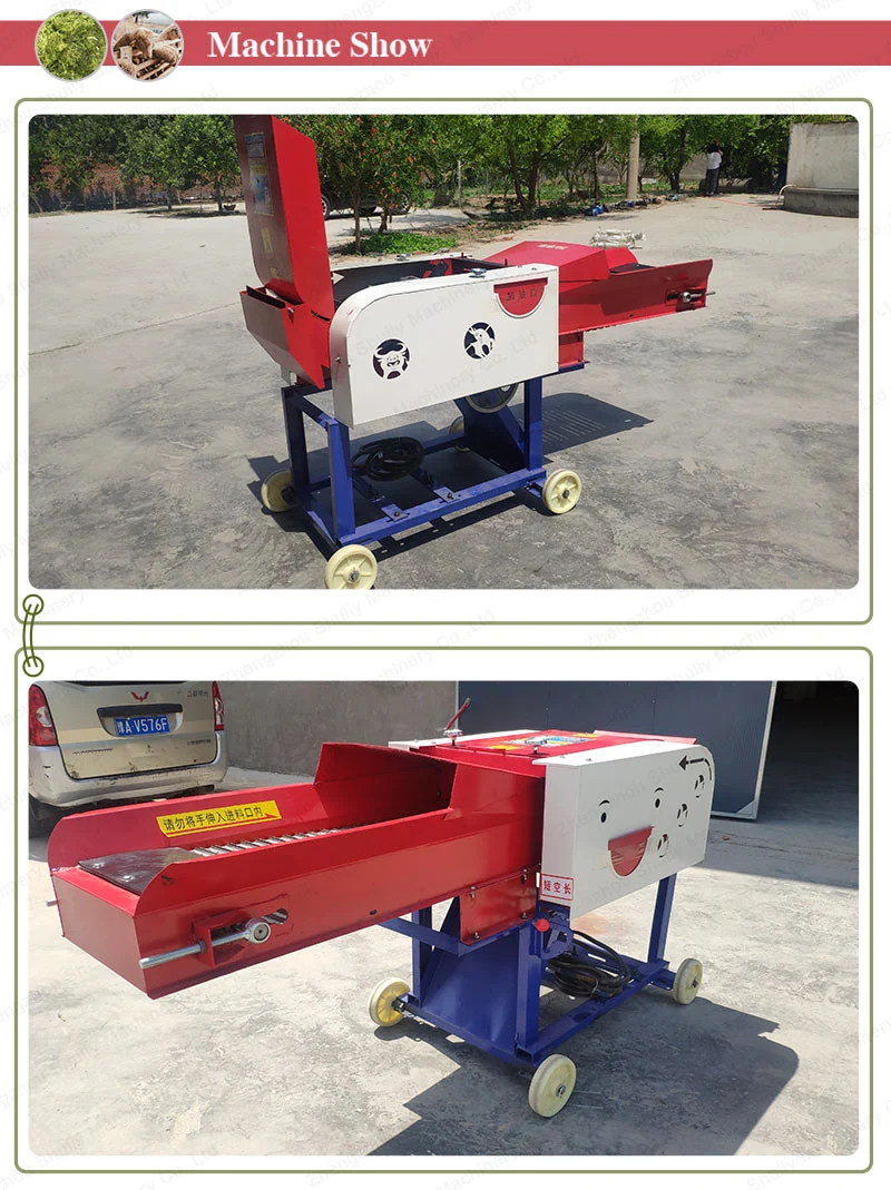 Animal Feed Making Grass Cutting Machine for Cow Straw Chaff Cutter Kenya Southafrica