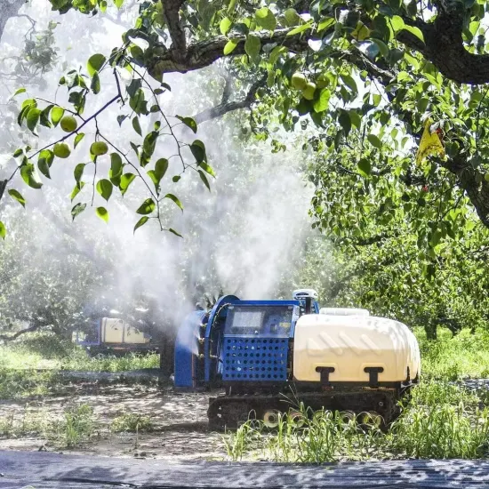 Ferngesteuerte unbemannte Weinbergspritze Landwirtschaftsroboter Landwirtschaftsausrüstung