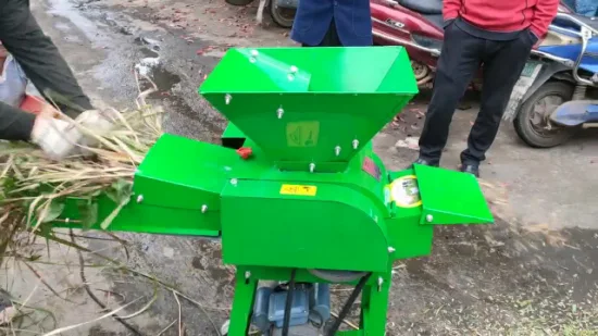 Tierfütterungsverarbeitungsmaschine Grasschneidemaschine Silagestrohhäcksler