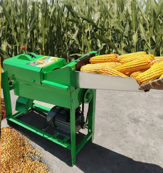 Landwirtschaftliche Ausrüstung Mini-Mais-Mais-Dreschmaschine Kleine elektrische Mais-Schälmaschine