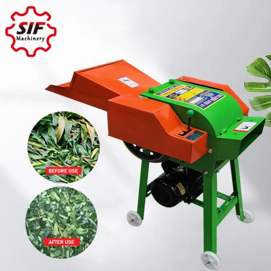 Sif Good Price Agricultrual Machinery Mini Silage Crusher Machine Hay Spreu Cutter Machine